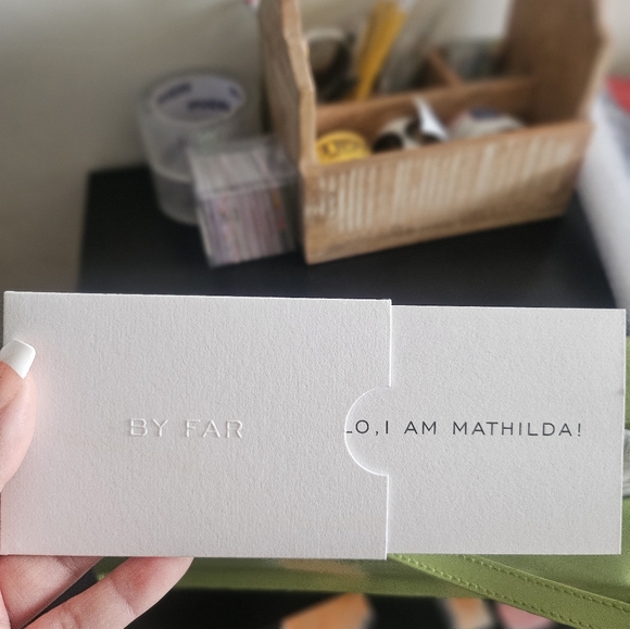 By Far Matilda Bag in green glossy leather - Picture 9 of 9